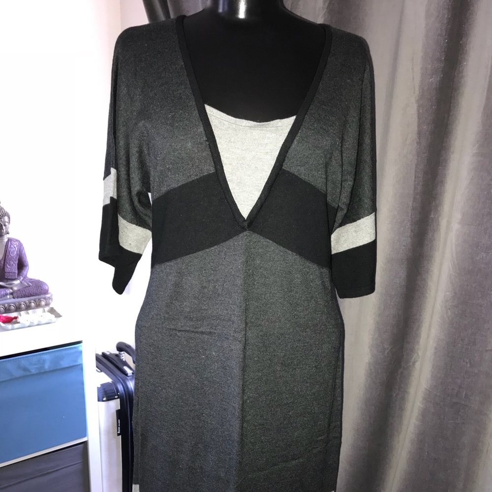 One piece knit dress